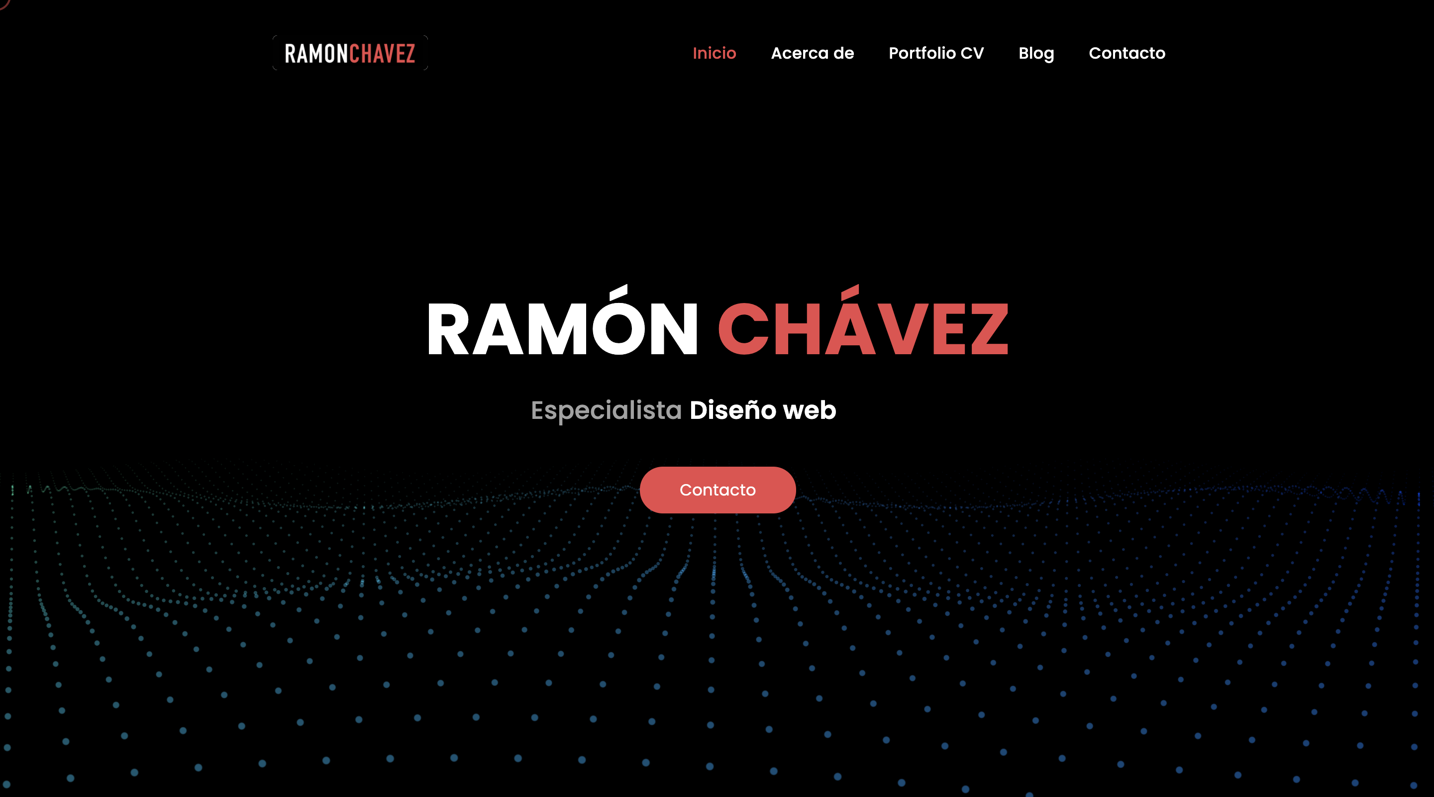 Ramón Chávez programador web y especialista en posicionamiento web